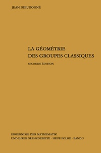 Abbildung von: La geometrie des groupes classiques - Springer