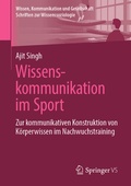 Cover: Wissenskommunikation im Sport - Springer VS
