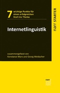 Cover: Internetlinguistik - Narr Francke Attempto Verlag