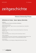 Cover: Reflections on Camps - Space, Agency, Materiality - Brill Deutschland
