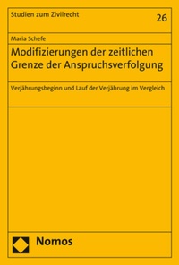Abbildung von: Modifizierungen der zeitlichen Grenze der Anspruchsverfolgung - Nomos