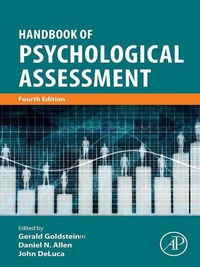 Enlarge image Cover: Handbook of Psychological Assessment - Academic Press