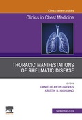 Cover: Thoracic Manifestations of Rheumatic Disease, An Issue of Clinics in Chest Medicine - Elsevier