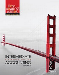 Enlarge image Cover: Intermediate Accounting, Volume 1 - Wiley