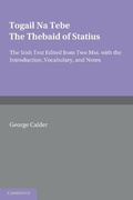 Cover: Togail na Tebe - Cambridge University Press