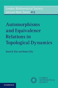 Abbildung von: Automorphisms and Equivalence Relations in Topological Dynamics - Cambridge University Press