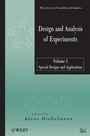 Cover: Design and Analysis of Experiments, Volume 3, Special Designs and Applications - Wiley