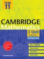 Cover: Cambridge 3 Unit Mathematics Year 11 Enhanced Version - Cambridge University Press