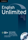 Cover: English Unlimited Intermediate A and B Teacher's Pack (Teacher's Book with DVD-ROM) - Cambridge University Press