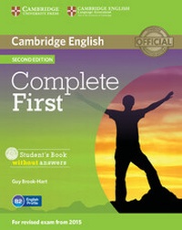 Enlarge image Cover: Complete First Student's Book without Answers with CD-ROM - Cambridge University Press