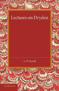 Enlarge image Cover: Lectures on Dryden - Cambridge University Press