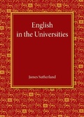 Cover: English in the Universities - Cambridge University Press