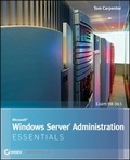 Cover: Microsoft Windows Server Administration Essentials - Sybex