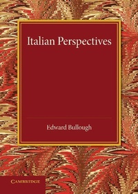 Enlarge image Cover: Italian Perspectives - Cambridge University Press