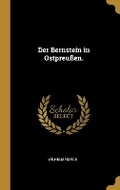 Cover: Der Bernstein in Ostpreussen. - Wentworth Press