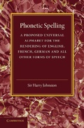 Cover: Phonetic Spelling - Cambridge University Press