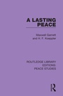 Cover: A Lasting Peace - Routledge
