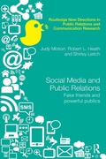 Cover: Social Media and Public Relations - Routledge
