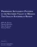 Cover: Prehispanic Settlement Patterns in the Southern Valley of Mexico - University of Michigan, Museum of Anthropology, Publications Department