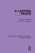 Cover: A Lasting Peace - Routledge