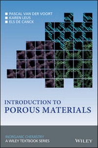 Enlarge image Cover: Introduction to Porous Materials - Wiley-ISTE