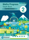 Cover: Maths Progress Second Edition Depth Book 2 - Pearson Education Limited