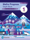 Cover: Maths Progress Second Edition Depth Book 1 - Pearson Education Limited