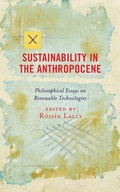 Cover: Sustainability in the Anthropocene - Lexington Books