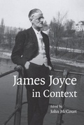 Cover: James Joyce in Context - Cambridge University Press