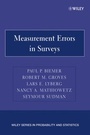 Cover: Measurement Errors in Surveys - Wiley