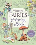 Cover: Vintage Fairies Coloring Book - Arcturus Editions
