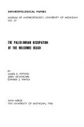 Cover: The Paleo-Indian Occupation of the Holcombe Beach - University of Michigan, Museum of Anthropology, Publications Department