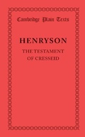 Cover: The Testament of Cresseid - Cambridge University Press