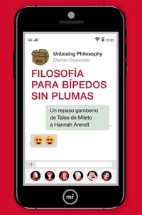 Bild: Filosofía para bípedos sin plumas : un repaso gamberro de Tales de Mileto a Hannah Arendt - Ediciones Martínez Roca