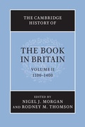 Cover: The Cambridge History of the Book in Britain: Volume 2, 1100-1400 - Cambridge University Press