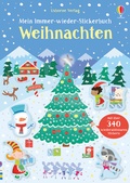 Cover: Mein Immer-wieder-Stickerbuch: Weihnachten - Usborne