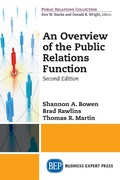 Cover: An Overview of The Public Relations Function, Second Edition - Business Expert Press