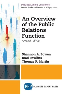 Enlarge image Cover: An Overview of the Public Relations Function - Business Expert Press