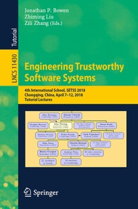 Enlarge image Cover: Engineering Trustworthy Software Systems - Springer
