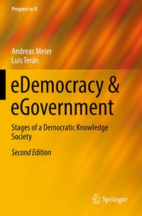 Enlarge image Cover: eDemocracy & eGovernment - Springer