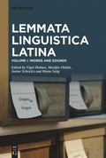 Cover: Words and Sounds - De Gruyter