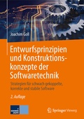 Cover: Entwurfsprinzipien und Konstruktionskonzepte der Softwaretechnik - Springer Vieweg