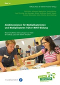 Cover: Zieldimensionen f&uuml;r Multiplikatorinnen und Multiplikatoren fr&uuml;her MINT-Bildung - Verlag Barbara Budrich