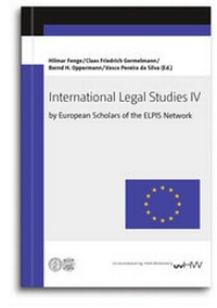 Abbildung von: International Legal Studies IV - Universitätsverlag Halle-Wittenberg