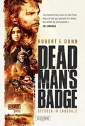 Cover: DEAD MAN'S BADGE - STERBEN IN LANSDALE - Luzifer-Verlag