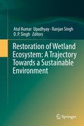 Cover: Restoration of Wetland Ecosystem: A Trajectory Towards a Sustainable Environment - Springer