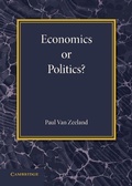 Cover: Economics or Politics? - Cambridge University Press