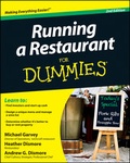 Cover: Running a Restaurant For Dummies - Wiley