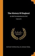 Cover: The History of England - Franklin Classics Trade Press