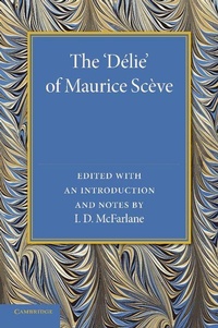 Enlarge image Cover: The 'Delie' - Cambridge University Press